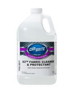 Car Brite Chemicals X3 Fabric Cleaner & Protectant