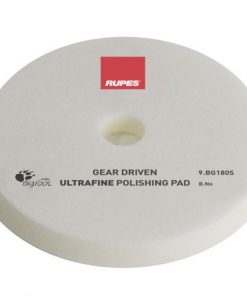 Ultrafine polishing foam pads for gear driven